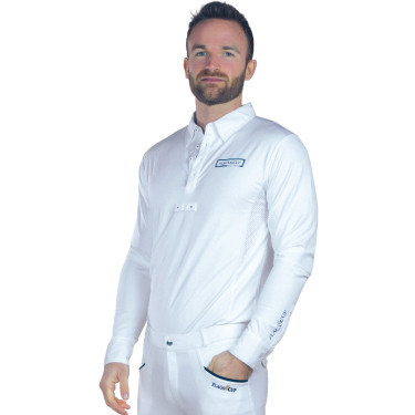 Polo Masculino Cartago mangas compridas Flags & Cup Polo Masculino Cartago mangas compridas Flags & Cup