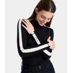 Solaris T-shirt anti-UV de equitação feminino Horse Pilot mulher