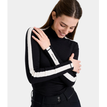 Solaris T-shirt anti-UV de equitação feminino Horse Pilot mulher