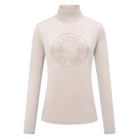 Top HV Polo Odette mulher Giz Bege Top HV Polo Odette mulher Giz Bege