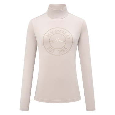 Top HV Polo Odette mulher Giz Bege