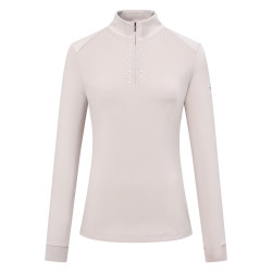 Top HV Polo Orlanda mulher Giz Bege