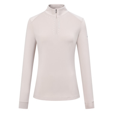 Top HV Polo Orlanda mulher Giz Bege