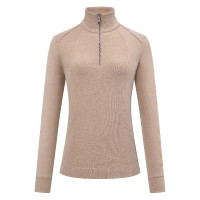 Top HV Polo Olidia mulher Camelo Castanho
