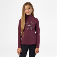 Top Infantil HV Polo Odette criança Vinho Vermelho