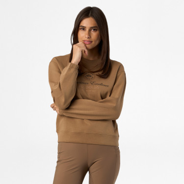 Sweater HV Polo Jolly mulher Pecã Bege Sweater HV Polo Jolly mulher Pecã Bege