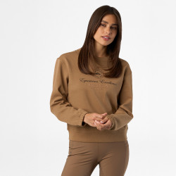 Sweater HV Polo Jolly mulher Pecã Bege Sweater HV Polo Jolly mulher Pecã Bege