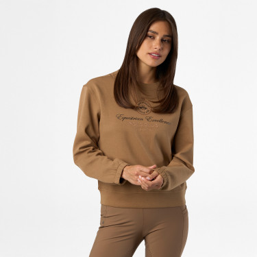 Sweater HV Polo Jolly mulher Pecã Bege Sweater HV Polo Jolly mulher Pecã Bege