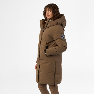 Parka HV Polo Rowan para mulher Pecã Bege Parka HV Polo Rowan para mulher Pecã Bege