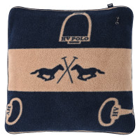 Almofada HV Polo Gwenny estampada Marinho / camelo Azul