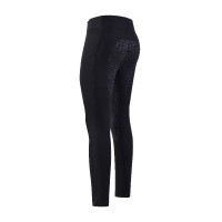 Legging de equitação Imperial Riding Laura FullGrip para mulher Preto
