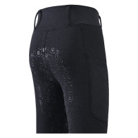 Legging de Equitação Infantil Imperial Riding Laura FullGrip criança Preto