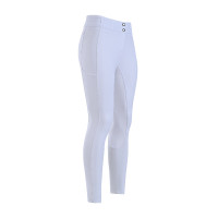 Calça de montar Imperial Riding GlamRide FullGrip feminina mulher Branco
