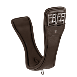 Cilha curta Waldhausen couro Comfort Castanho