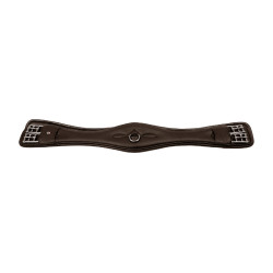 Cilha curta Waldhausen couro Comfort Castanho