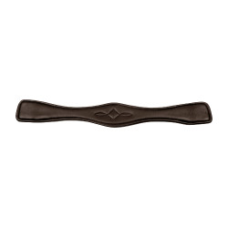 Cilha curta Waldhausen couro Comfort Castanho