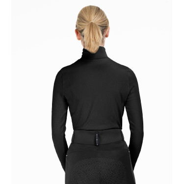 Camiseta de gola alta Trento ELT Preto