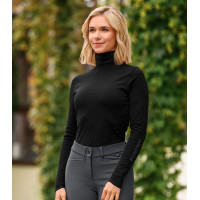 Camiseta de gola alta Trento ELT Preto