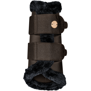 Guarda-pernas de dressage Phoenix Waldhausen Espresso Castanho