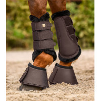 Guarda-pernas de dressage Phoenix Waldhausen Espresso Castanho