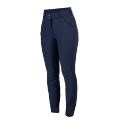 Calças softshell Chrysti com culote inteiro em silicone HKM mulher Calças softshell Chrysti com culote inteiro em silicone HKM mulher