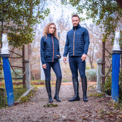 Casaco Feminino Aerolita Flags & Cup Azul-marinho