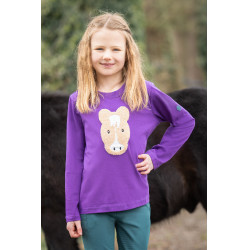 Polo de manga comprida Amina HKM Polo de manga comprida Amina HKM