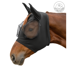 Máscara anti-moscas Waldhausen Puck Flex Preto