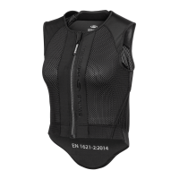 Protetor dorsal Swing P24 Flex infantil Preto