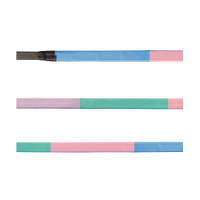 Rêdeas de borracha Rainbow Star Preto
