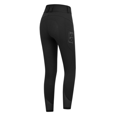 Calça de equitação ELT Pam Preto Calça de equitação ELT Pam Preto