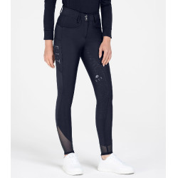 Calça de equitação ELT Pam Azul profundo Calça de equitação ELT Pam Azul profundo
