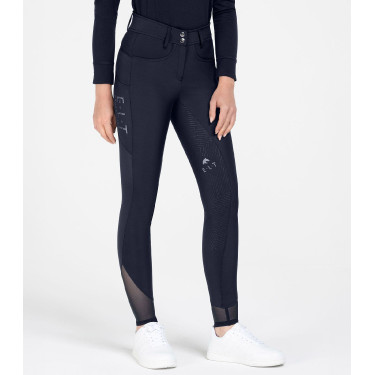 Calça de equitação ELT Pam Azul profundo Calça de equitação ELT Pam Azul profundo