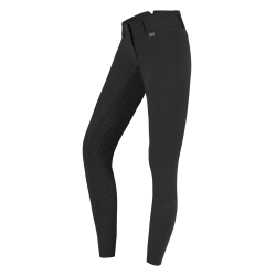 Calça de equitação ELT Micro Sport silicone cintura alta Preto Calça de equitação ELT Micro Sport silicone cintura alta Preto
