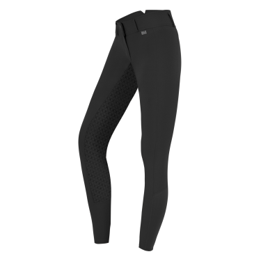 Calça de equitação ELT Micro Sport silicone cintura alta Preto Calça de equitação ELT Micro Sport silicone cintura alta Preto