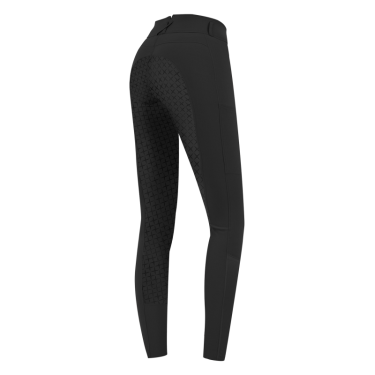 Calça de equitação ELT Micro Sport silicone cintura alta Preto Calça de equitação ELT Micro Sport silicone cintura alta Preto