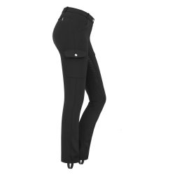 Calça de equitação mulher ELT Jodhpur com grip silicone