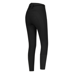 Calça de equitação ELT Maja Glam Curved cintura alta Preto