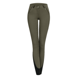 Calça de equitação ELT Fenja Caqui Kaki