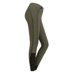 Calça de equitação ELT Fenja Caqui Kaki