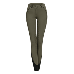 Calça de equitação ELT Fenja Caqui Kaki