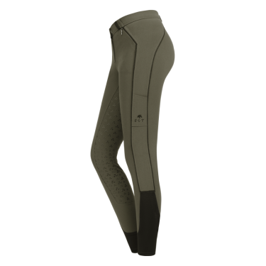 Calça de equitação ELT Fenja Caqui Kaki