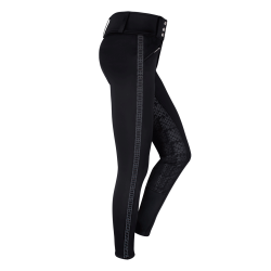 Calça de equitação ELT Elisa cintura alta meia-estação Preto
