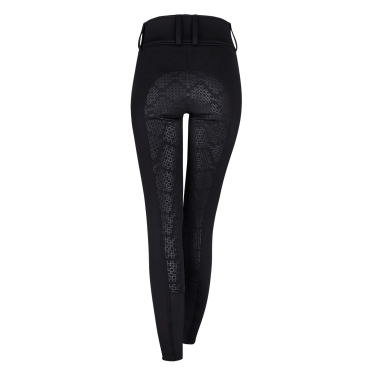Calça de equitação ELT Elisa cintura alta meia-estação Preto