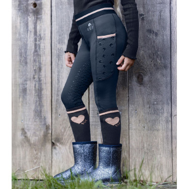 Legging térmico infantil de equitação ELT Lucky Leni