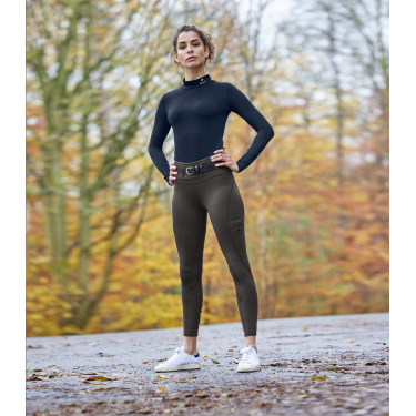 Legging ELT de cintura alta Hanna Lamas Cinzento