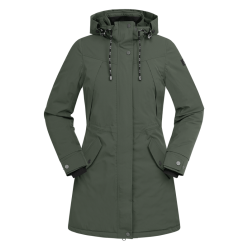 Parka de equitação ELT inverno Performance Ontario Verde-oliva escuro Kaki Parka de equitação ELT inverno Performance Ontario Verde-oliva escuro Kaki