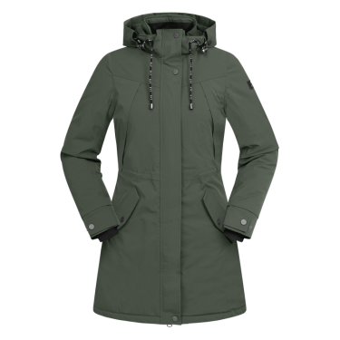 Parka de equitação ELT inverno Performance Ontario Verde-oliva escuro Kaki Parka de equitação ELT inverno Performance Ontario Verde-oliva escuro Kaki