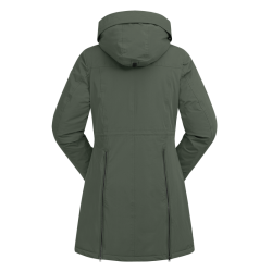 Parka de equitação ELT inverno Performance Ontario Verde-oliva escuro Kaki Parka de equitação ELT inverno Performance Ontario Verde-oliva escuro Kaki