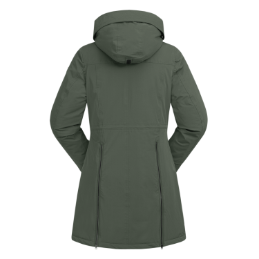 Parka de equitação ELT inverno Performance Ontario Verde-oliva escuro Kaki Parka de equitação ELT inverno Performance Ontario Verde-oliva escuro Kaki